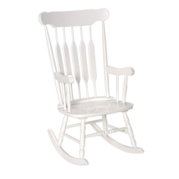 Gift Mark Gift Mark 4300W Adult Rocking Chair; White 4300W - main